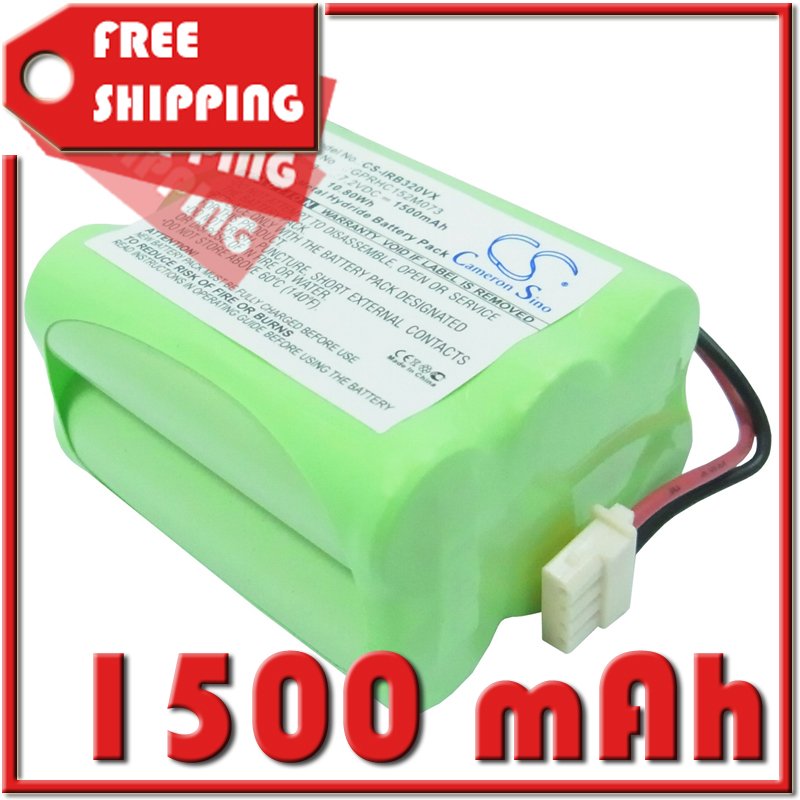 Batteria 1500mAh Compatibile IRobot Braava 320 E 321, Sostituisce 4408927 E GPRHC152M073, Colore Verde - 3