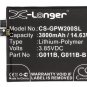BATTERY GOOGLE 35H00273-00M, G011B, G011B-B FOR G011C, Pixel 2 XL 2017, Pixel XL2 2017