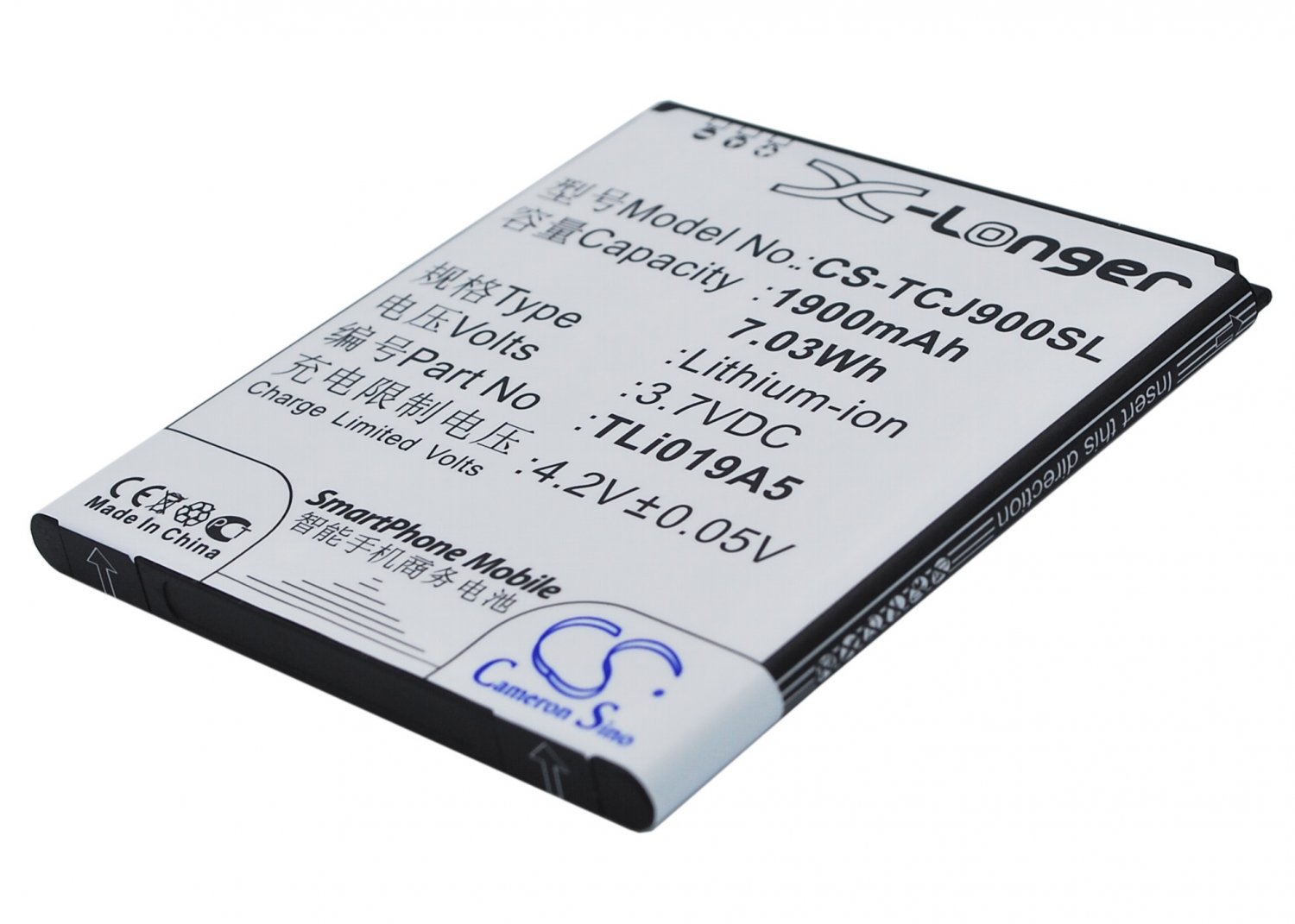 BATTERY ALCATEL TLi019A5 FOR One Touch POP D7