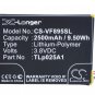 BATTERY ALCATEL TLp025A1 FOR One Touch POP 2 5.0, OT-7043, OT-7043A, OT-7043E, OT-7043K, OT-7043Y