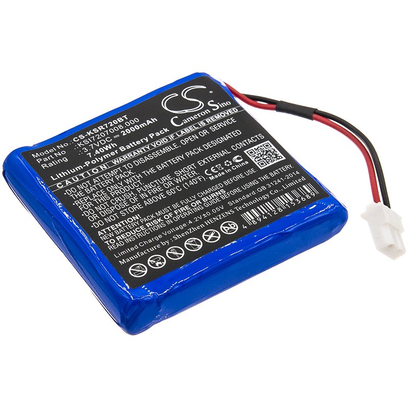 BATTERY KSENIA KSI7207008.000 FOR Duo wireless repeater, Radius Indoor Siren