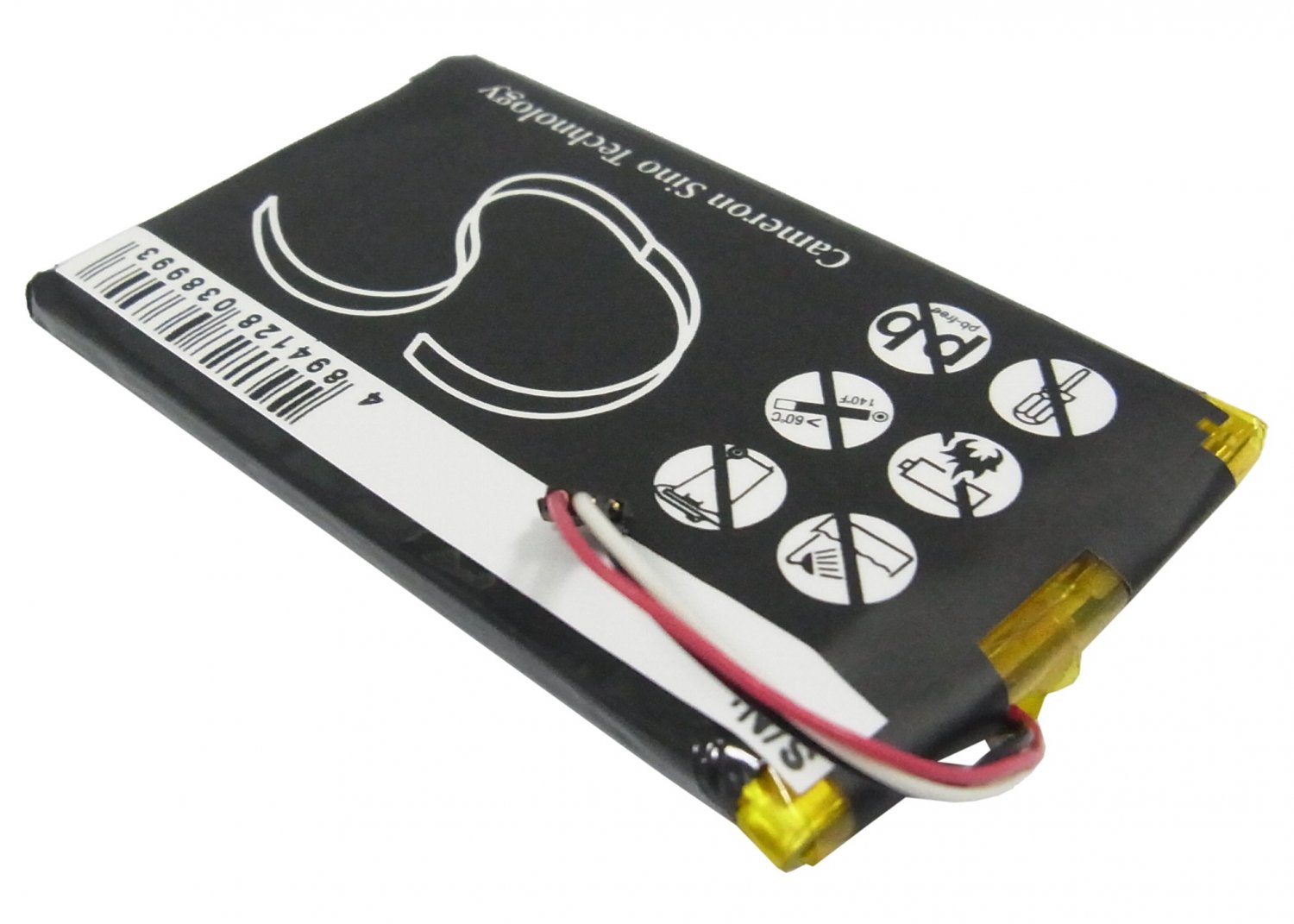 Batteria Camersino Per Navigatore Gps Navigon 8410 - Li-Polymer, 1200 MAh, 3.7V (Sostituisce 30.13SOT.001, GC500) - 2