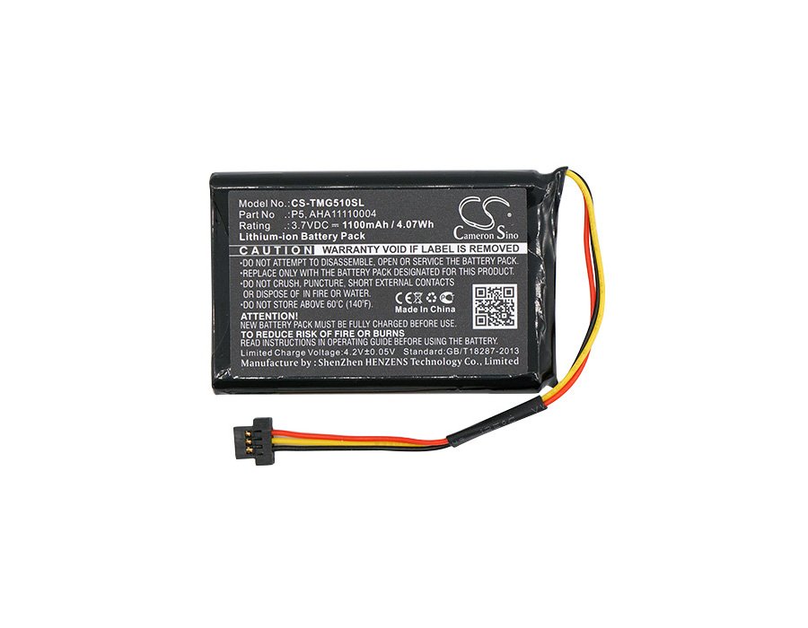 BATTERY TOMTOM AHA11110004, P5, P6 FOR 4FA50, Go 510, Go 520, Go 520 WIFI