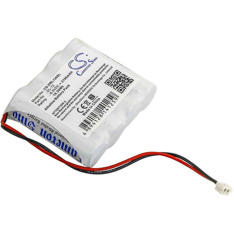 BATTERY SAFLOCK 884952, A28100, A28110, CSS5200, DL-12, DL-4, HTL-11, HTL-13 FOR A28110, X-GAA-FC42