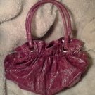 Women Purse handbag dark deep pink