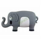 3D Long Nose Elephant Silicone Case Protective Cover for iPhone 4 4s
