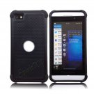 Cool Combo Double Layer Hard Case Protective Cover for Blackberry Z10 Black