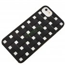 Weave Mesh Braid Hollow Out Case Cover for iPhone 5 Black