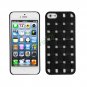 Weave Mesh Braid Hollow Out Case Cover for iPhone 5 Black
