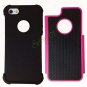 Cool Combo Double Layer Hard Case Protective Cover for iPhone 5 Pink