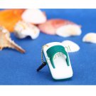 3.5mm cute Universal slipper dustproof plug ear cap for iphone 5 4s samsung s4 i9500 s3 Green