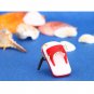 3.5mm cute Universal slipper dustproof plug ear cap for iphone 5 4s samsung s4 i9500 s3 Red