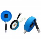Home Decoration Creative Fried Eggs Pot Needle Pan Wall Clock Blue