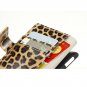 Leopard Pattern Flip PU Leather Card Holder Case for Nokia 720