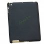 4 Shapes Super Slim PU Leather Stand Case Smart Cover for iPad 2/3/4 Black