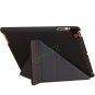 4 Shapes Super Slim PU Leather Stand Case Smart Cover for iPad 2/3/4 Black
