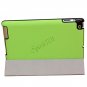 4 Shapes Super Slim PU Leather Stand Case Smart Cover for iPad 2/3/4 Green
