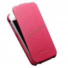Supper Slim Luxury Retro PU Leather Flip Case Cover for iPhone 5 Rose