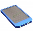 2600MA solar Battery Panel Charger External Battery Charger power bank for iPhone Samsung Nokia