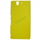 New Matte Hard Case Cover Skin for Sony Xperia Z L36H C6603 Yellow