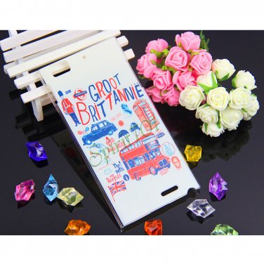 Cute Cartoon PC case for Lenovo K900 London Life