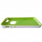 Super Slim TPU PC Combo Cover Protective Case for iPhone 5 Green