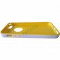 Super Slim TPU PC Combo Cover Protective Case for iPhone 5 Yellow