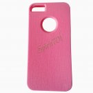Super Slim TPU PC Combo Cover Protective Case for iPhone 5 Pink