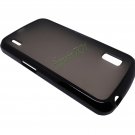 Double color TPU Case Cover Skin for LG Nexus 4 E960 Black