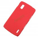 New Quicksand PC case cover for LG Google Nexus 4 E960 Red