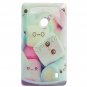 Happy Cotton Candy TPU Gel Cartoon Case Protective Cover for Nokia Lumia 520