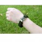 Adjustable Paracord Parachute Cord Survival Bracelet Wristband with Steel Buckle 1pc