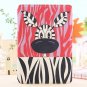 Cute Deer PU Leather Stand Case Card Holder Cover for iPad Mini Model 1