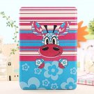 Cute Deer PU Leather Stand Case Card Holder Cover for iPad Mini Model 5
