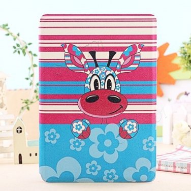 Cute Deer PU Leather Stand Case Card Holder Cover for iPad Mini Model 5