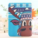 Cute Deer PU Leather Stand Case Card Holder Cover for iPad Mini Model 7