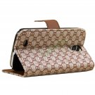 Fashion PU Leather Wallet Case for Samsung Galaxy S4 i9500 Light Purple