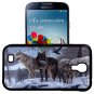 Naked Eye 3D Picture Wolves Hard Plastic Case Cover Shell for Samsung Galaxy S4 I9500