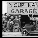 Web Site or Auction Template Auto Parts Navigational Header Logo & Custom Links