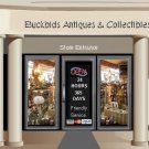 Web Site or Auction Template Antique Mall Navigational Header Logo & Custom Links