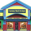 Web Site or Auction Template Giant Store Navigational Header Logo & Custom Links