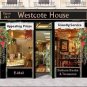 Gifts Shop Auction Template or Web Site Header Logo Boutique Your Custom Links