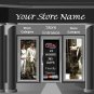 Designer Mens and Womens Clothing Mall Auction Template or Web Site Header Logo Custom Links