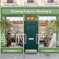 Fabric Boutique Shop Auction Template Web Site Header Logo Boutique With Your Custom Links