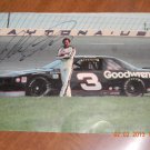 Autographed Dale Earnhardt Postcard