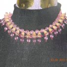 Plastic Lavender Choker