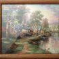 Thomas Kinkade - Hometown Lake