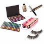 Set of 168 Eyeshadow, Eyelashes and Liner