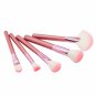 22 Piece Pro Cosmetic Brushes with Pink Bag