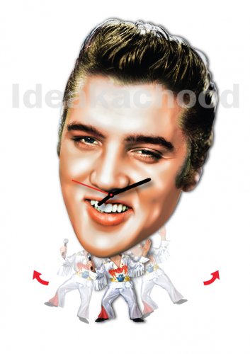 Elvis wall clock